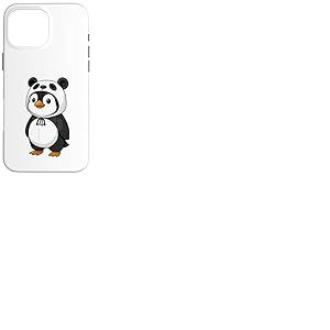 Costume de Pingouin Kawaii en Panda pour Filles et Enfants Coque pour iPhone 16 Pro Max