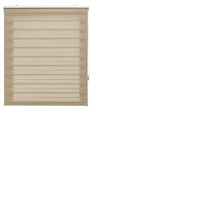 Blindecor Store Enrouleur sur Mesure Nuit et Jour Store Enrouleur Beige 85 x 180 cm Dimensions du Tissu 82 x 175 cm Store Nuit et Jour