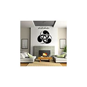 Tatoutex Stickers Triskell - Orange, L 100cm x H 100cm