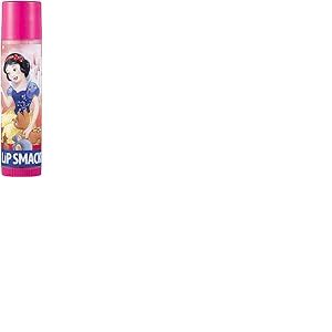 Lip Smacker Snow White Lip Balm, Baume à lèvres inspiré des princesses Disney pour enfants, hydratant et lissant pour faire briller les lèvres, saveur Cherry Kiss