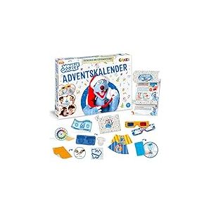 CRAZE Calendrier de l'Avent 2022 WOOZLE GOOZLE Experiences scientifiques enfants Calendrier de l'Avent enfant Jouets d'éveil Cadeaux Noël Fille & garçons 24683