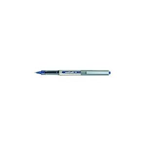 UniBall Uni Mitsubishi Eye UB 157 Stylo roller Pointe métal fine Encre liquide Bleue Lot de 12