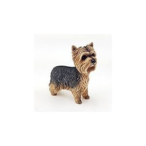 Leonardo LP13384 Figurine Yorkshire Terrier 1 pi&egrave;ce 10 x 3 x 10 cm Multicolore