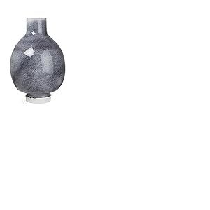 Kahl Vase design en porcelaine Gris fonc&eacute; 50 cm