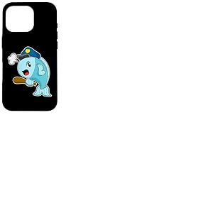 Poisson Policier Matraque Police Coque pour iPhone 16 Pro