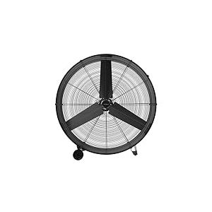 Cecotec Ventilateur de Sol Industriel Proindustry 3600, 360W, Diamètre 90 cm, 3 Vitesses, Pales en Aluminium, Débit d'Air 20201,4 m³/h, Design Transportable, Grille de Protection, Facile à Utiliser