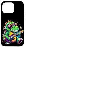 Guitare dinosaure Coque pour iPhone 16 Pro