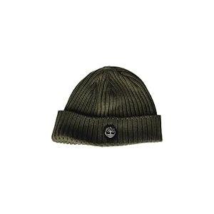 Timberland Casquette de Montre nervur&eacute;e avec Plaque Logo Bonnet, Violet Raisin, Taille Unique Homme