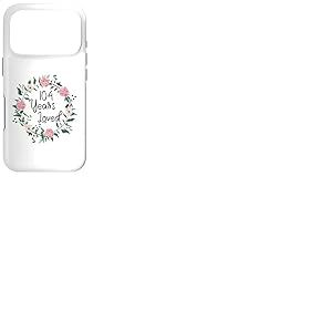 104 Years Loved Men Women Floral 104 Year Old 104th Birthday Coque pour iPhone 17 Pro