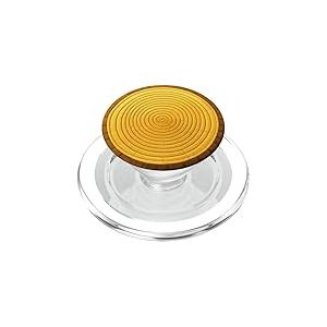 Design Graphique de Tranche d'anneaux d'arbre PopSockets PopGrip pour MagSafe