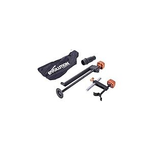 Evolution Power Tools R210SMS Pack d’accessoires pour scie à onglets, comprend 2 pinces de serrage, un sac à poussière et un adaptateur pour port d’aspiration, 210 mm