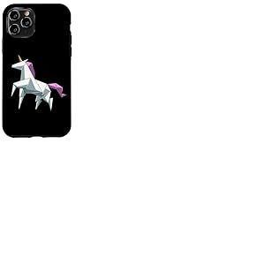 Jolie Licorne en Origami Japon Coque pour iPhone 11 Pro
