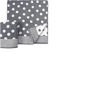 Dyckhoff Serviettes, Coton, Gris, 2 X HT 50/100 cm