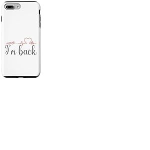 Annnd... I'm Back ! Funny Recovery for Heart Survivor Survivor Coque pour iPhone 7 Plus/8 Plus