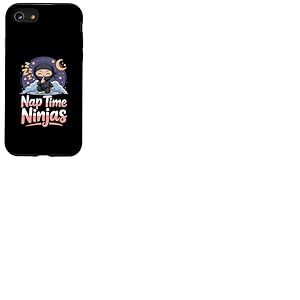 Dormeur mignon pour bébé Nap Time Ninjas Coque pour iPhone SE (2020) / 7 / 8