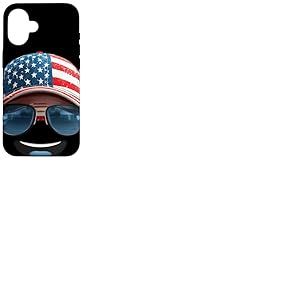 Jolie Casquette américaine Souriante pour Les Amateurs de Couvre-Chefs Coque pour iPhone 16