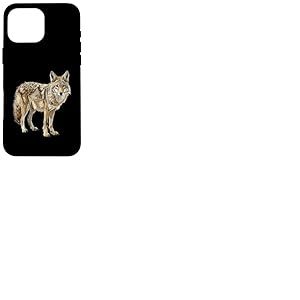 Coyote Animal Coque pour iPhone 16 Pro Max