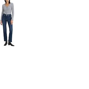 Levi's Classic Straight Jeans Femme, Lapis Dark Horse_lse, 31W / 32L