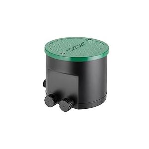 Claber Hydro-4, Regard pré-monté IP68 avec programmateur et électrovannes pour système d'arrosage