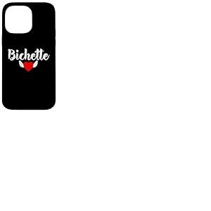 Bichette surnom Cadeau Fille Femme Couple Saint-Valentin Coque pour iPhone 14 Pro Max