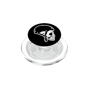 T&ecirc;te de Mort avec Casque de Skateboard PopSockets PopGrip pour MagSafe