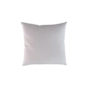 Arti Casa Coussin 45x45 cm - Coussin Salon de Jardin Exterieur et Decoration Chambre - Velours avec Taie d&rsquo;Oreiller - Lavable en Machine - Gris Clair
