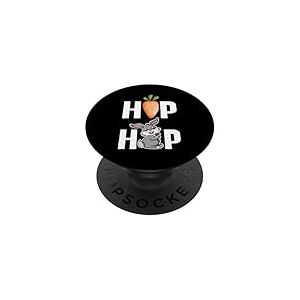 Lapin de P&acirc;ques Hip Hop PopSockets PopGrip Adh&eacute;sif