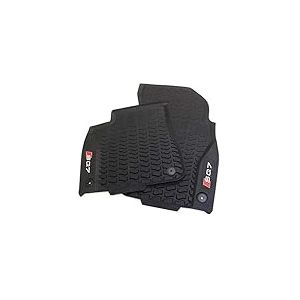 Audi 4M1061221B041 Tapis de Sol Avant en Caoutchouc de qualité supérieure avec Inscription SQ7 Noir