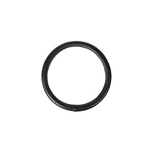 TURBOCAR - Couvre Volant Voiture - Alanya - Couleur: Noir avec liser&eacute; argent&eacute; - pour Volant de 37 &agrave; 39 cm de diam&egrave;tre - Mati&egrave;re: PVC - Couvre Volant PVC Rayures Noires Vernies - Prot&egrave;ge Votre Volant