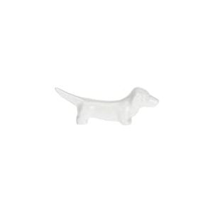 la Porcellana Bianca - Lot de 6 Porte-Couverts avec Chien - Bo&icirc;te Cadeau - en Porcelaine - 7,5 cm