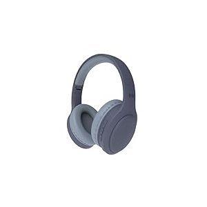 T'nB T’NB Tonality, Casque sans Fil Pliable A Réduction De Bruit Passive, avec Connexion Bluetooth, Son Stéréo avec Micro Intégré, Autonomie Jusqu’à 30 Heures – Bleu