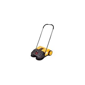 Balayeuse manuelle avec rayon 55 cm, 25 l - Facile à ranger et réglable