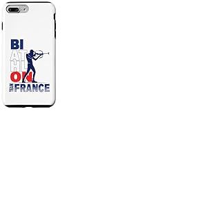 Biathlon Ski de Fond & Tir à la Carabine Team France Coque pour iPhone 7 Plus/8 Plus
