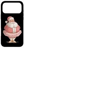 Costume de P&egrave;re No&euml;l dodu Amusant en Ballerine Rose Coque pour iPhone 17 Pro Max
