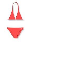 Haute pression Fille 902 Maillot de bain deux pi ces, Corail Fluo, 8 ans EU