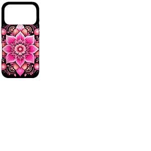 Fleur de Lotus Mandala Rose pour m&eacute;ditation spirituelle Coque pour iPhone 17 Pro