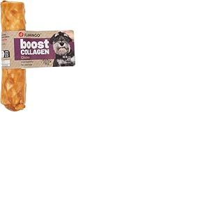 FLAMINGO Boost Collagène - Bâton au Poulet XL pour Chiens - Idéal pour Berger Allemand, Golden Retriever, Rottweiler et Dobermann