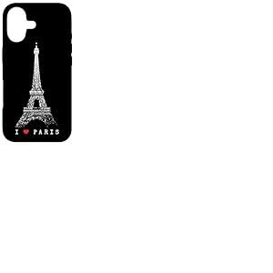 Paris Tour Eiffel Vintage Skyline Love France Eiffel Tower Coque pour iPhone 17