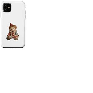 Personnage de poup&eacute;e en Peluche Clown Triste Coque pour iPhone 11