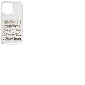 T-Shirt Gunsmithing We Do Precision Guess Work Cool Gunsmith Coque pour iPhone 13 Pro