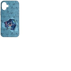 Coque pour iPhone 16 Plus Disney Lilo & Stitch Tropical Breakout avec ange