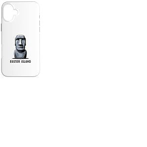 Statue Moai Île de Pâques Rapa NUI Coque pour iPhone 16 Plus