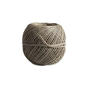 Windhager 06105 Corde de Jardin en Lin pour Loisirs créatifs, Corde de Jute, Corde décorative, Produit Naturel Pur, 80 m x 1,5 mm