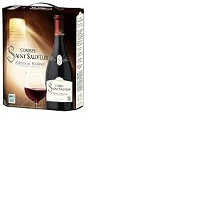 COMBES SAINT SAUVEUR - Vin Rouge - AOP C&ocirc;tes Du Rh&ocirc;ne - Bag In Box (BiB) - Terra Vitis - Rouge - 3000 ml