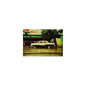 Komar Tableau mural motif voiture Cuba - Impression d'art sans cadre - P122B-70 x 50 cm - Dimensions : 70 x 50 cm (l x H)