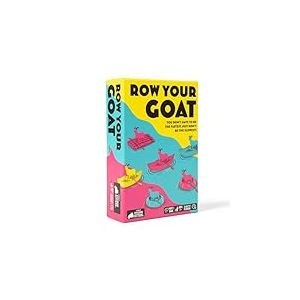 Exploding Kittens Presents: Row Your Goat – A Rapid-Fire Tic Tac Toe Game for 2–6 Players, Ages 7+, Perfect for Family Night