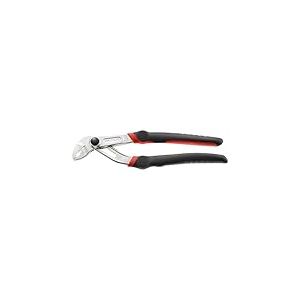 FACOM - Pince Multiprise Entrepassée - 181A.25CPE - Verrouillage de Sécurité - Bouton de Réglage - Crémaillère 12 Positions - Tête Affinée Denture Autoserrante - Résistance à la Torsion et Flexion