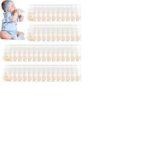 Vinabo Sachet Conservation Lait Maternelle, 50 PCS Sac Congelation Lait Maternel, 250ml Conservation Lait Maternel Pr&eacute;-st&eacute;rilis&eacute;s, Sachet Lait Maternel Double Glissi&egrave;re de S&eacute;curit&eacute;