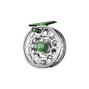 Piscifun &ndash; Moulinet de p&ecirc;che &agrave; la Mouche Sword avec Corps en Alliage d'aluminium usin&eacute; CNC 3/4, 5/6, 7/8, 9/10 (Noir, Gris m&eacute;tal, Rose, Gris spacial), Fly Reel Gunmetal, Sword Fly Reel 7/8wt