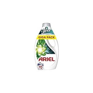 Ariel Lessive Liquide Touch of Lenor Unstoppables, 70 Lavages, 7 Jours de Fraîcheur Longue Durée, Nettoyage Impeccable à Basse Température, Technologie Anti-taches, Fabriqué en France